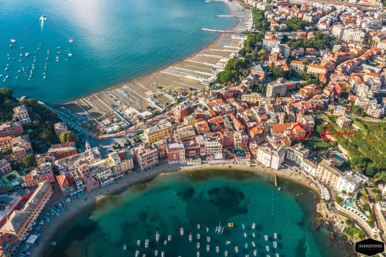 Appartamento La Baia Del Silenzio Сестри-Леванте Экстерьер фото